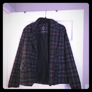 Dollhouse plaid coat
